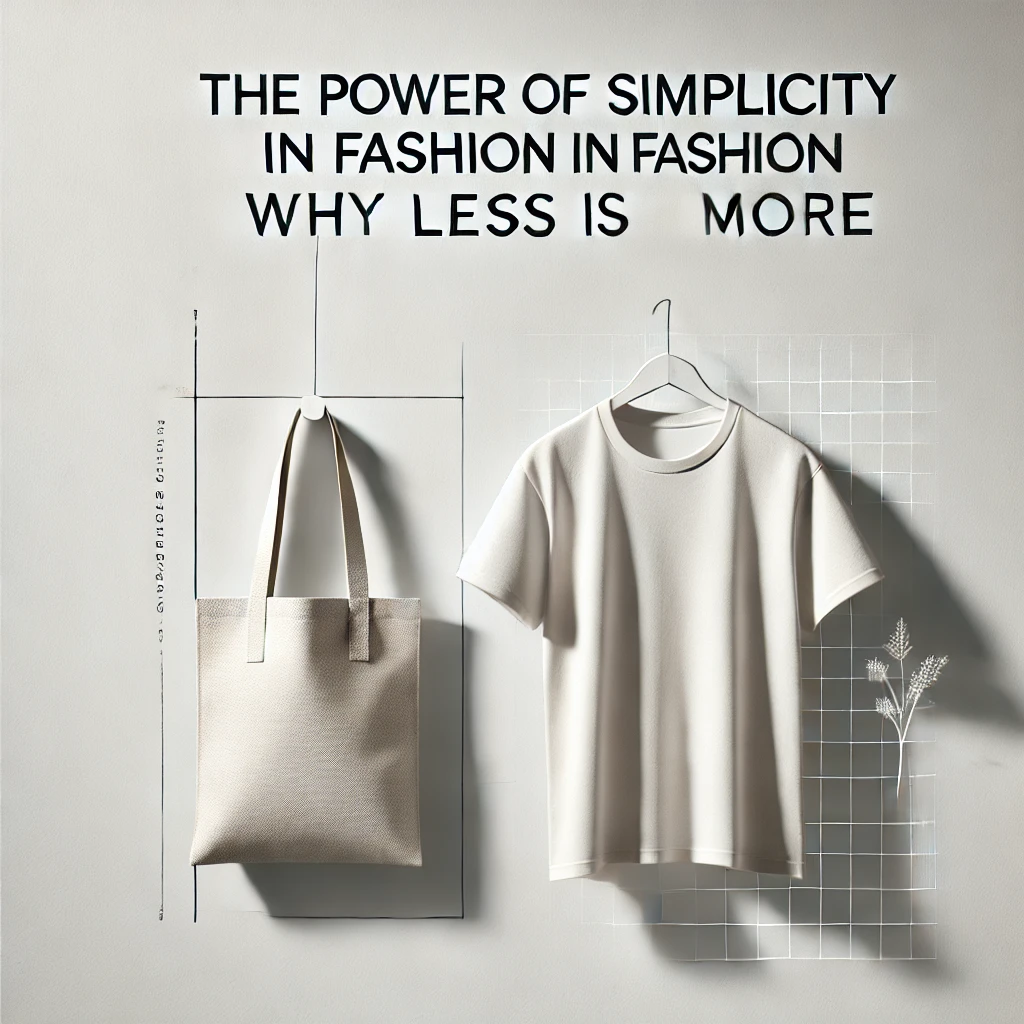 The Power of Simplicity in Fashion: Why Less is More